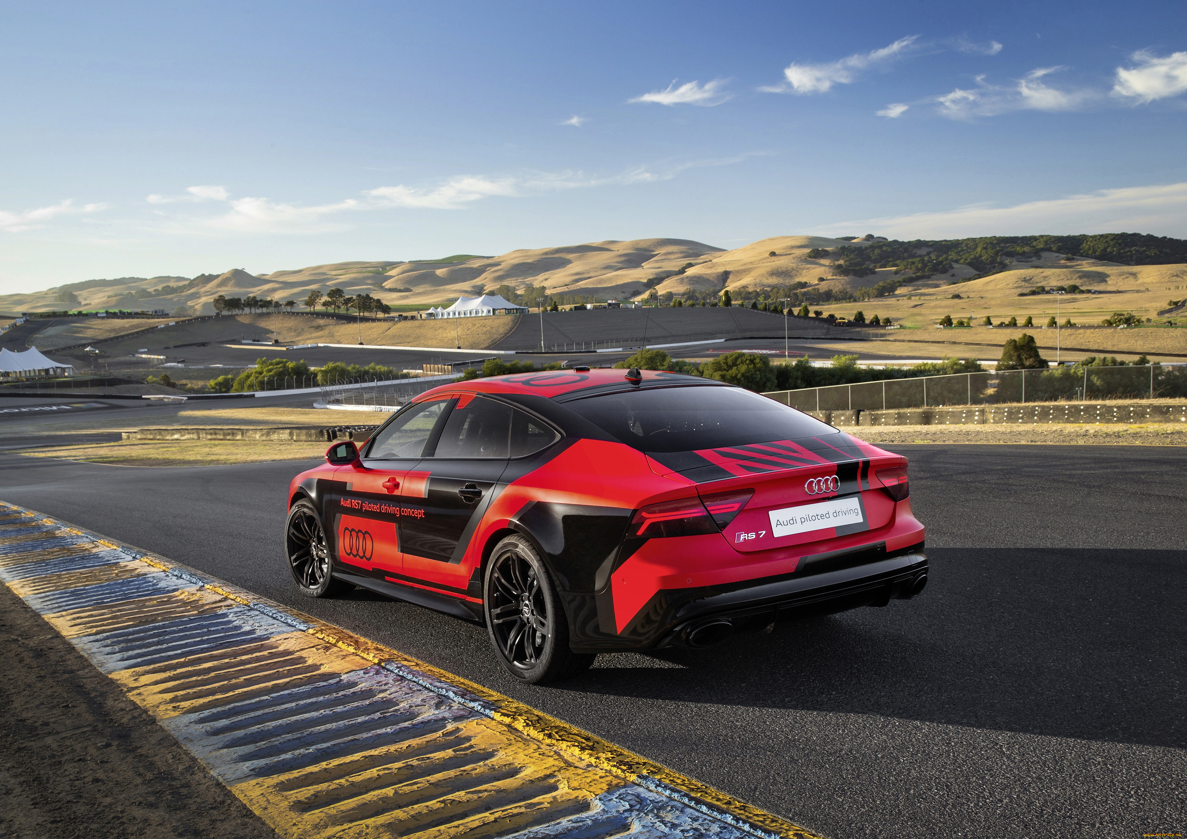 , audi, , 2014, concept, driving, piloted, sportback, rs, 7